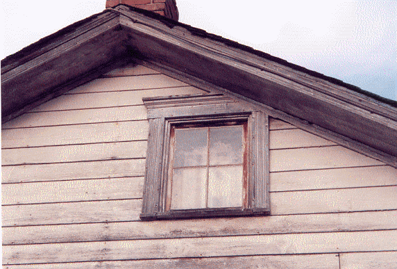 ABathroom window on the Korns Somerset County PA farmhouse.