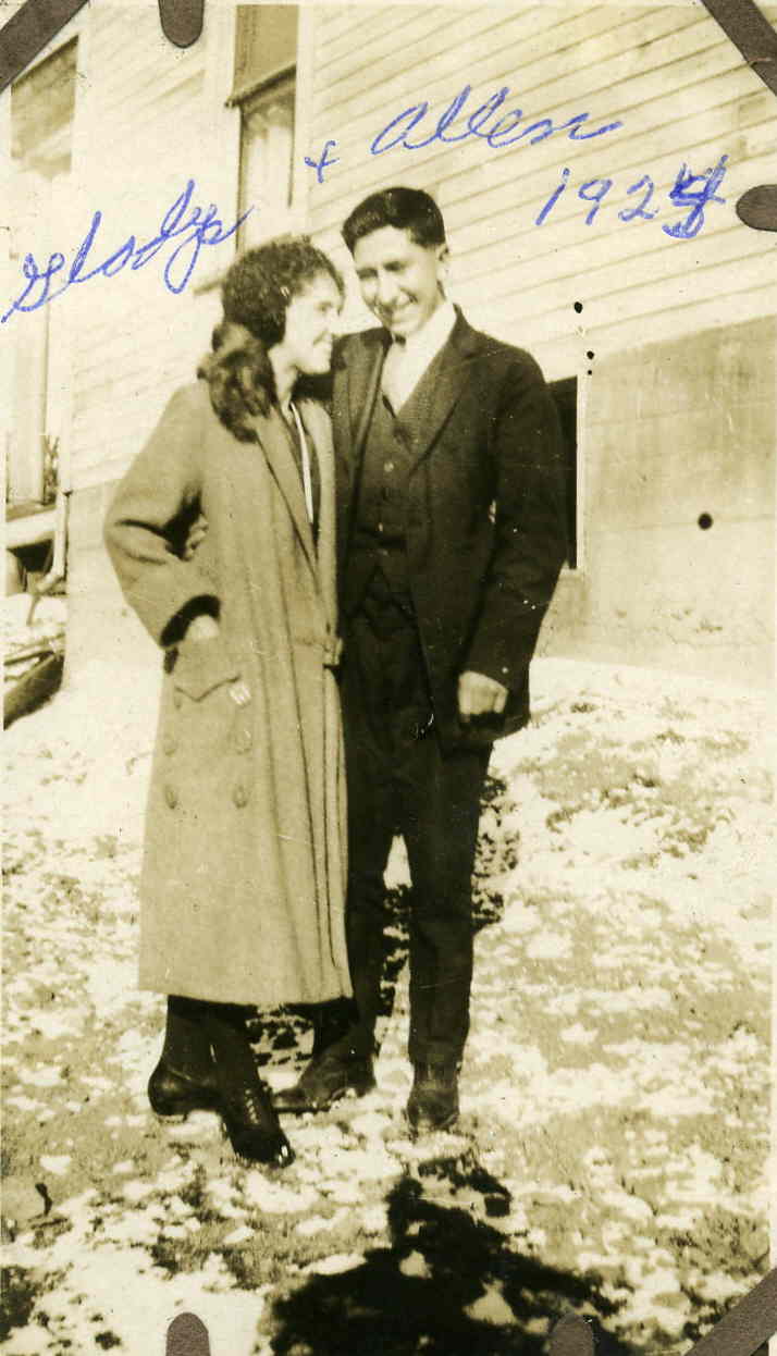 Mr. & Mrs. Allen Korns, 1925