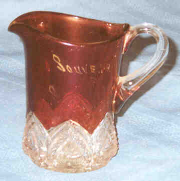 Cream Pitcher of Mrs. Calvin Bittner, Somerset County PA.