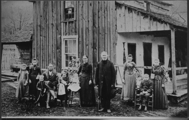 Peter Petenbrink family with Christian Petenbrink