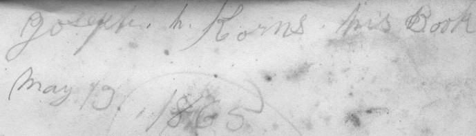 Korns names in 1861 agriculture book