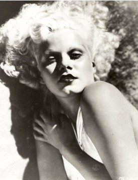 Public domain publicity photo of Jean Harlow
