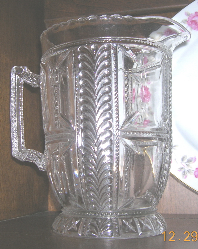 Mary (Geiger) Korns water pitcher