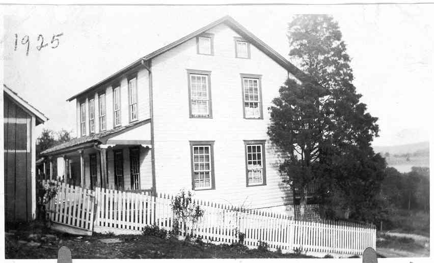 The farm house of John Wilson Korns, Southampton Township, Somerset County, PA.