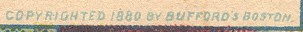 The copyright line of the merit card of Mary Geiger, Somerset County, PA